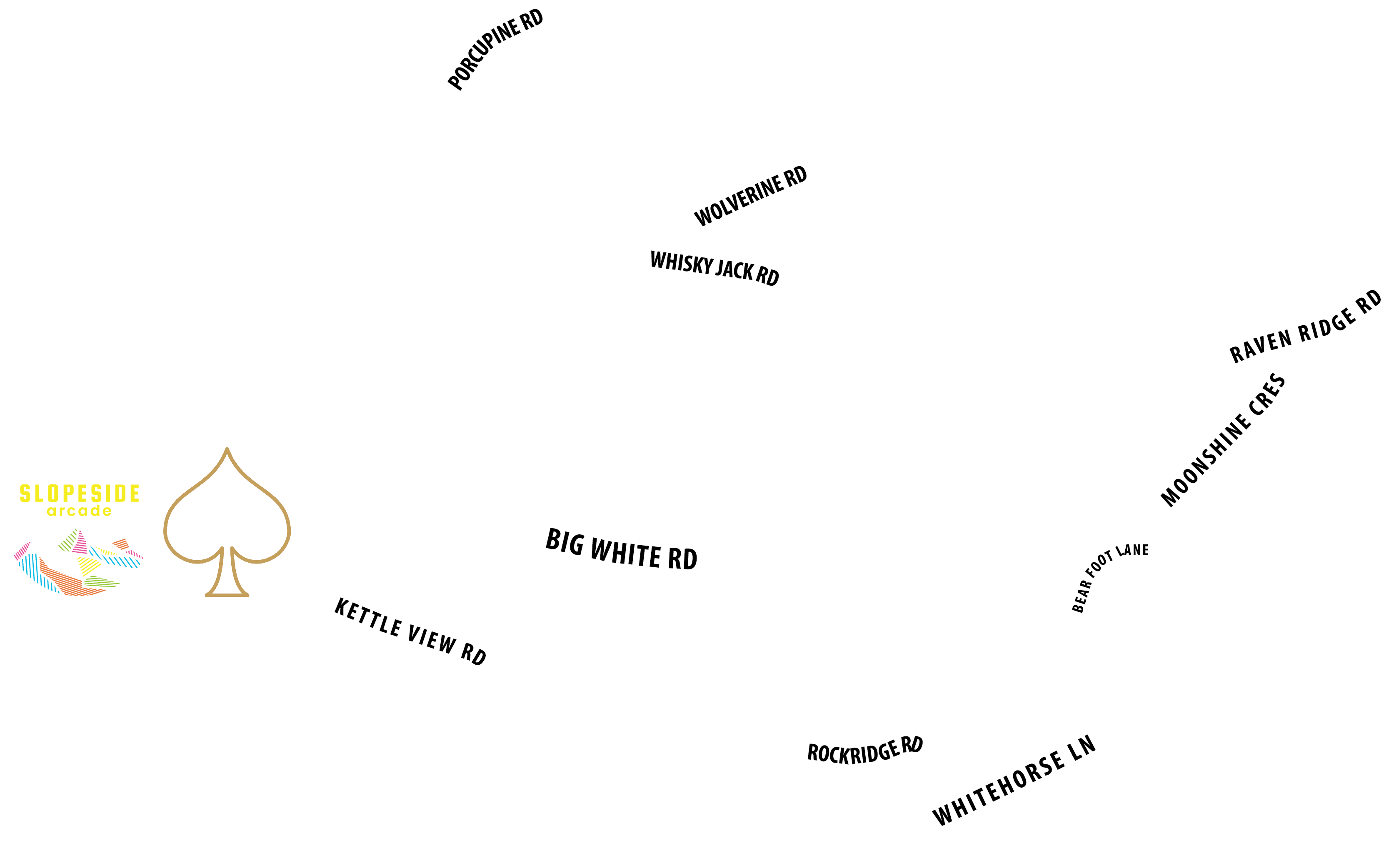 Map to Slopeside Arcade